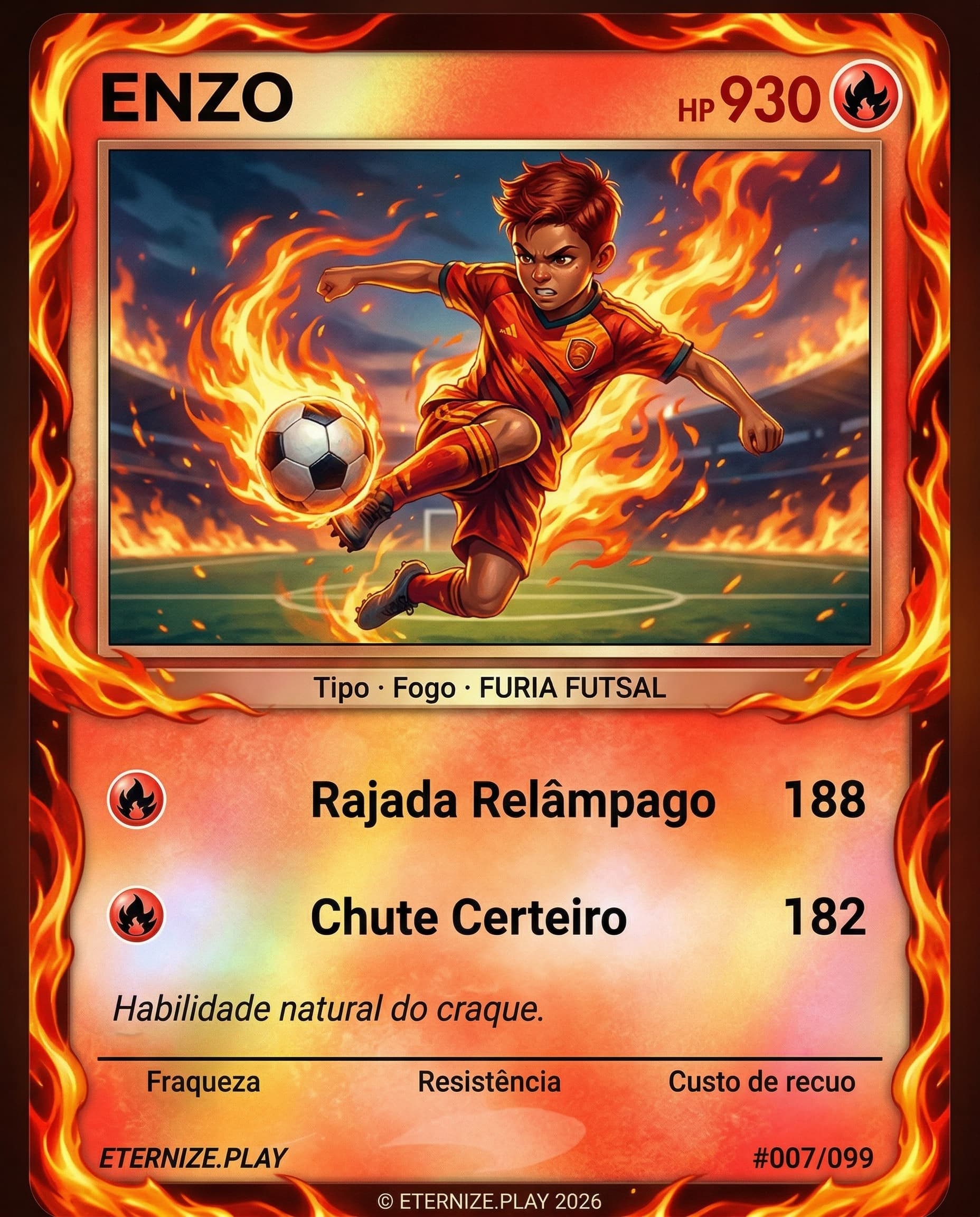 Craque TCG — Fire